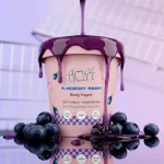Fluff Blueberry Mochi Body Yoghurt 180ml - Image 2