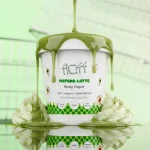 Fluff Matcha Latte Body Yoghurt 180ml - Image 2