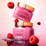 Fluff Raspberry Milkshake Body Scrub 350ml - Image 2