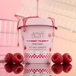 Fluff Raspberry Milkshake Body Yoghurt 180ml - Image 2