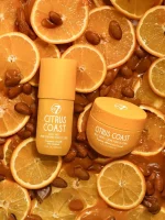 Body Mist & Body Cream Travel Set 100ml Citrus Coast W7 - Image 3