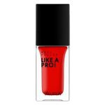 LIKE  A PRO! 126  Coral Red Nail Polish