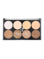 Shape & Glow Highlight & Contour Powder Palette W7 - Image 2