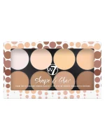 Shape & Glow Highlight & Contour Powder Palette W7