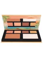 Tropical Escape Face & Eye Palette Golden Gaze L/M W7 - Image 2