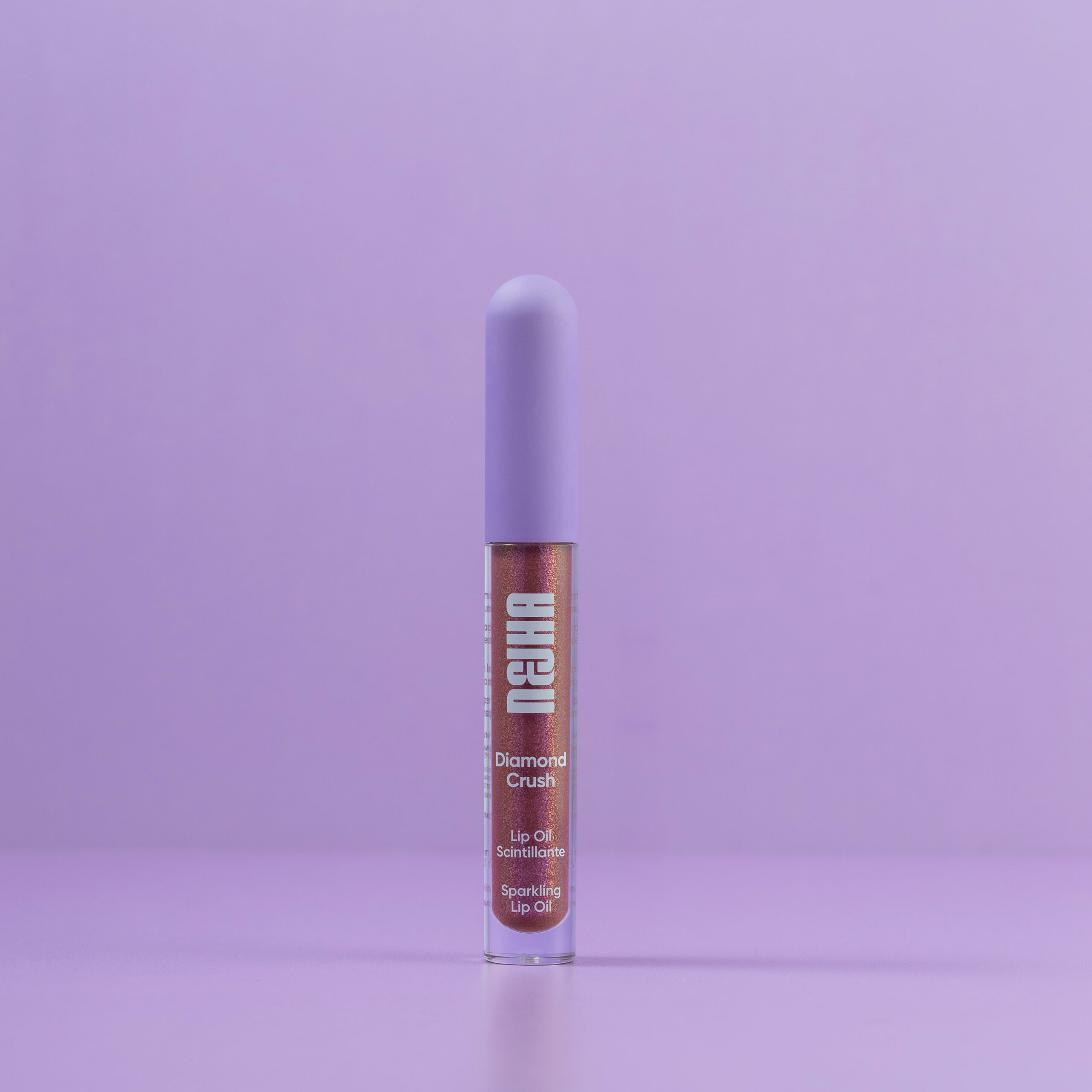 Nejha Diamond Crush – Sparkling Lip Oil – 05 Choco Space 3ml - Image 1
