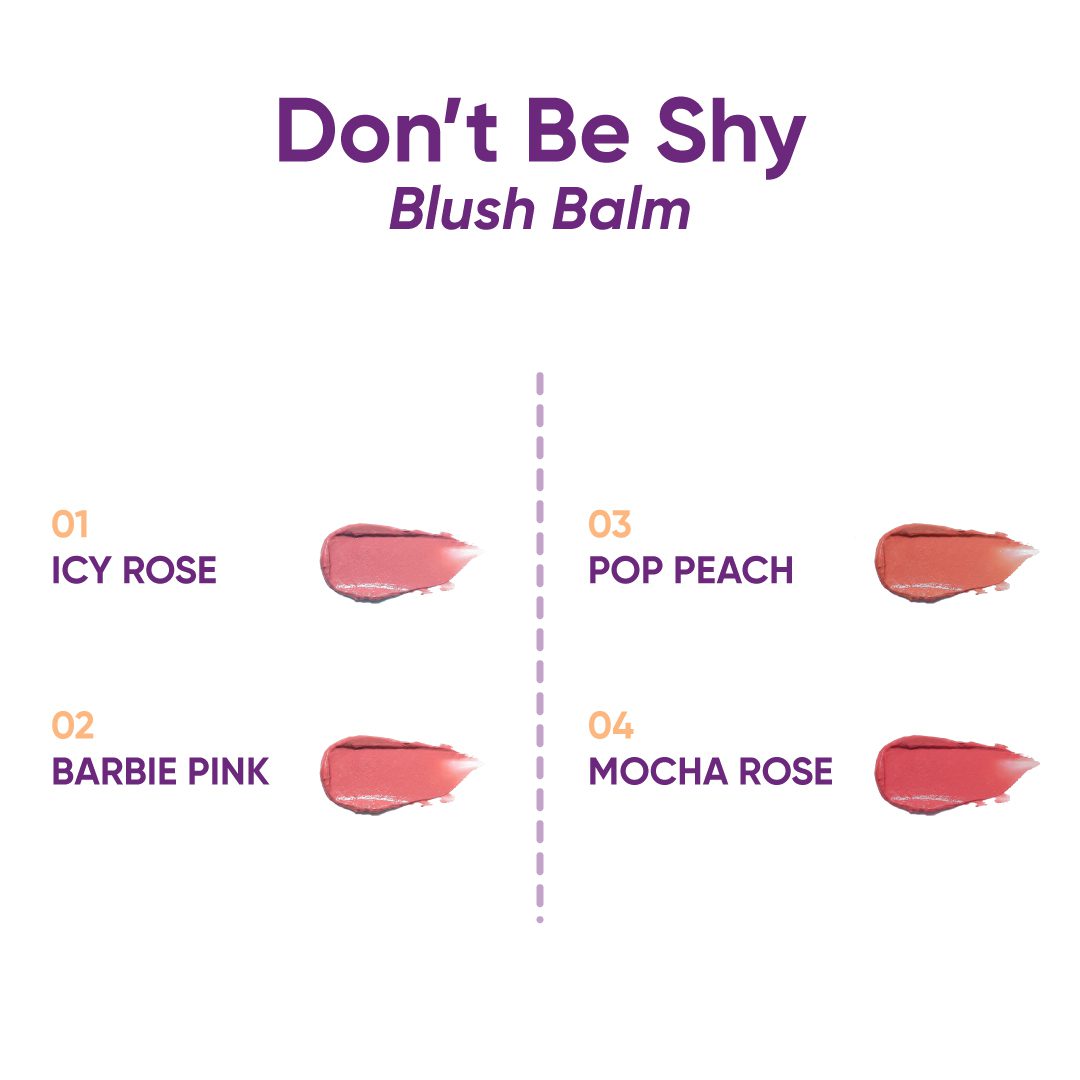 Nejha Don’t be Shy – Blush Balm – 04 Mocha Rose 10gr - Image 3
