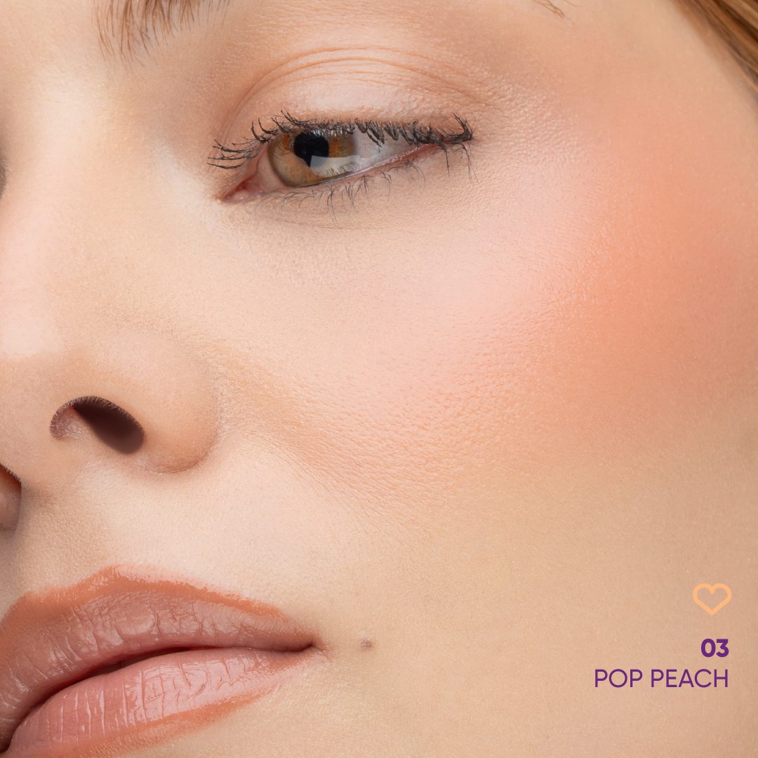 Nejha Don’t be Shy – Blush Balm – 03 Pop Peach 10gr - Image 2