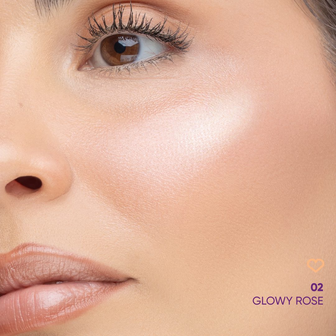 Nejha Shine, Please – Highlighter Balm – 02 Glowy Rose 11gr - Image 2