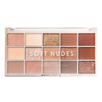 MUA 15shade Eye Palette Soft Nudes