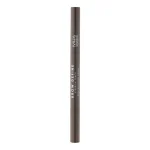 MUA BROW PENCIL & BLENDING BRUSH DARK BROWN